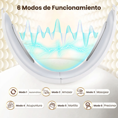 Masajeador Facial EMS Microcorriente V-Shape — Lifting Profesional, Piel Firme y Sin Papada