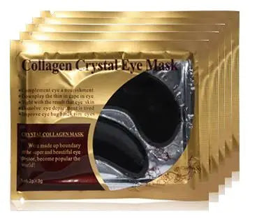 Parches de Ojos Oro 24K & Colágeno — Antiojeras & Antibolsas Coreanos