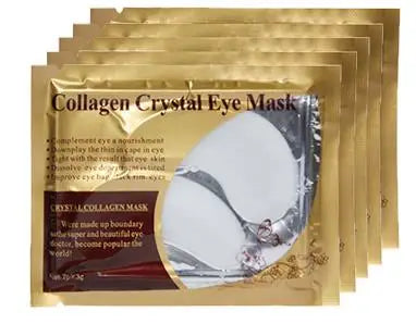 Parches de Ojos Oro 24K & Colágeno — Antiojeras & Antibolsas Coreanos