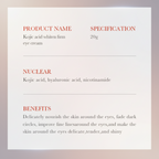 Contorno de Ojos Ácido Kójico & Retinol — Adiós Ojeras & Bolsas