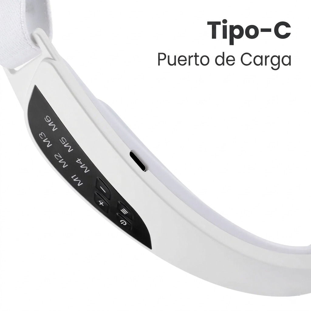 Masajeador Facial EMS Microcorriente V-Shape — Lifting Profesional, Piel Firme y Sin Papada