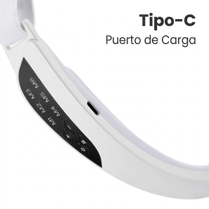 Masajeador Facial EMS Microcorriente V-Shape — Lifting Profesional, Piel Firme y Sin Papada