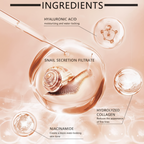 Sérum Caracol & Colágeno — Piel de Cristal con Niacinamida