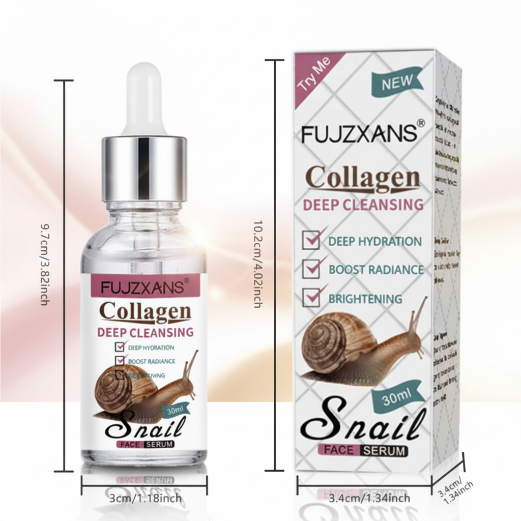 Sérum Caracol & Colágeno — Piel de Cristal con Niacinamida