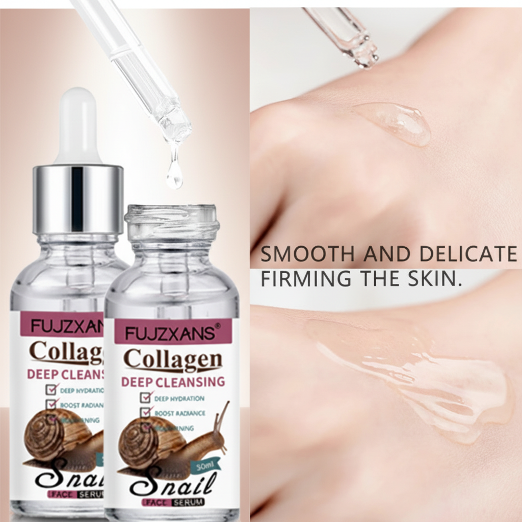 Sérum Caracol & Colágeno — Piel de Cristal con Niacinamida